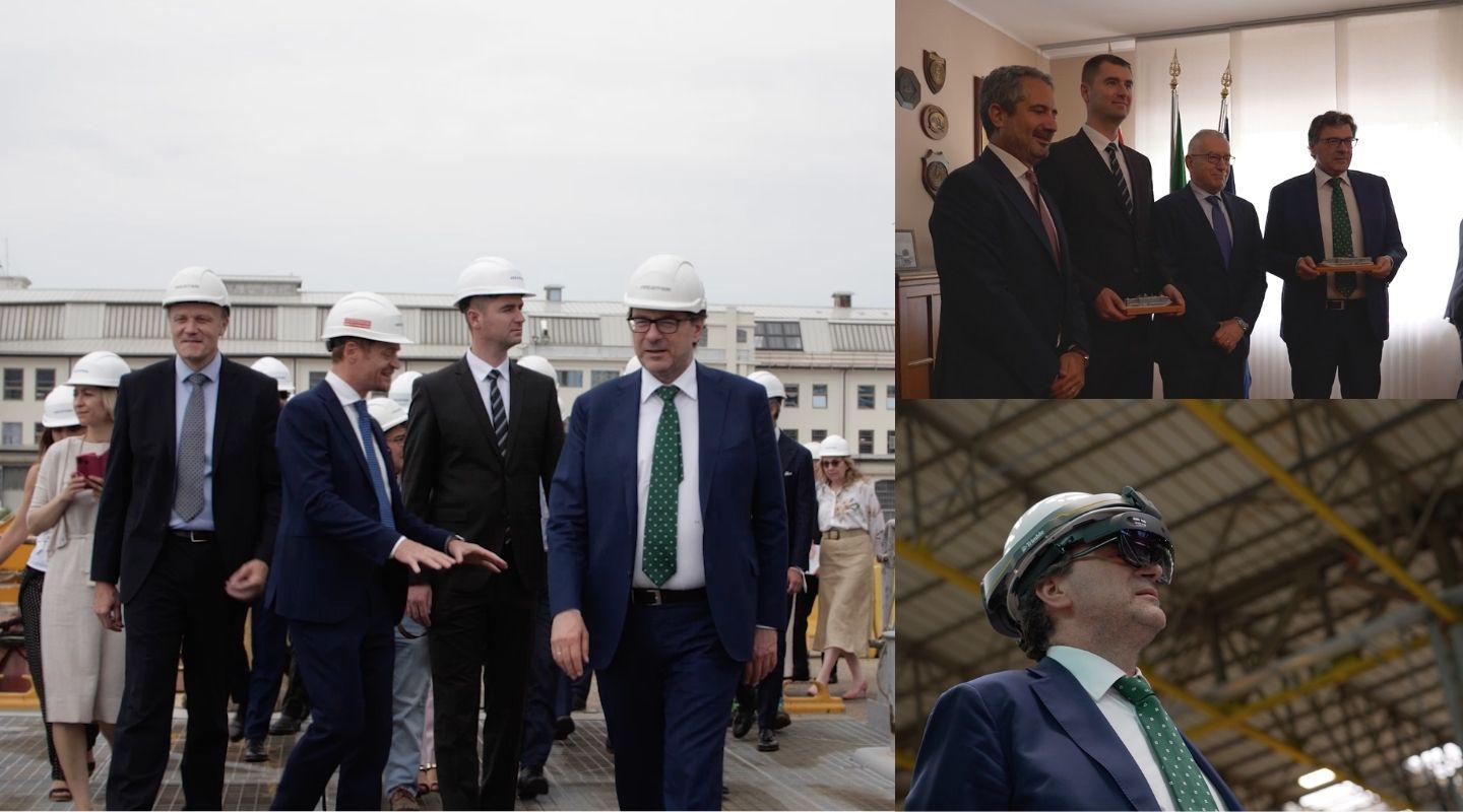 Immagine per Il ministro Giorgetti a Monfalcone, «polo militare italiano e idrogeno»